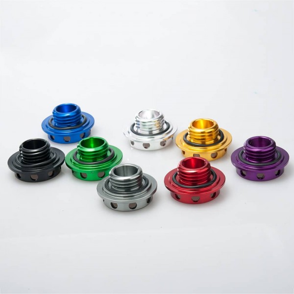 Epman Billet Aluminum Oil Filter Cap – CNC Machined For Mitsubishi JDM Engines, Multiple Colors - View #10